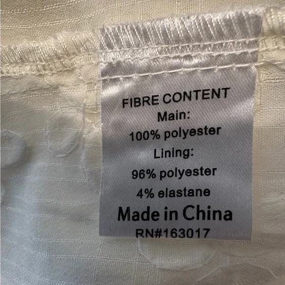 NWT Princess Polly Rosenberg Tie Babydoll Floral Strapless Top White US Size 4 - Picture 11 of 14